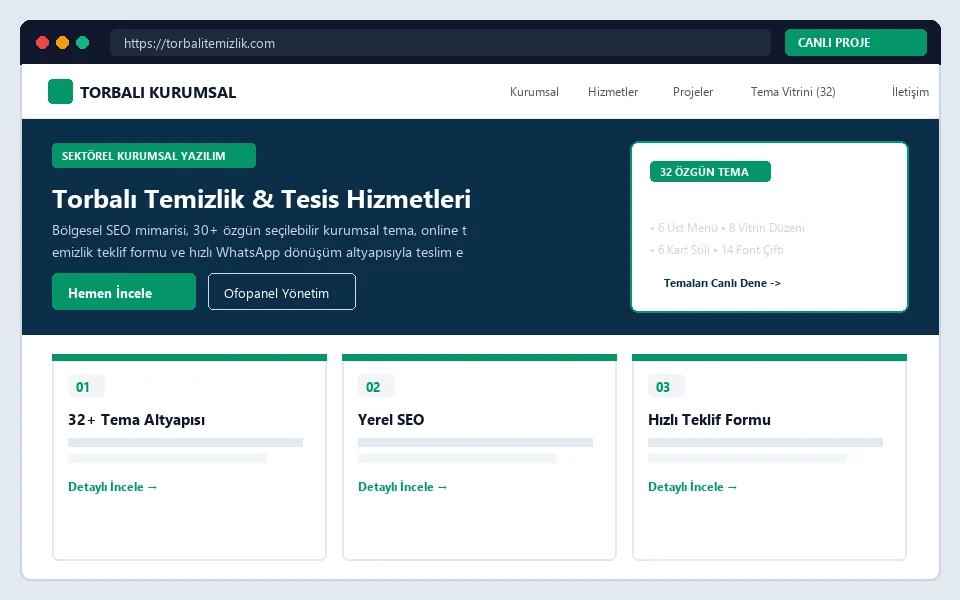 Torbalı Temizlik & Tesis Hizmetleri