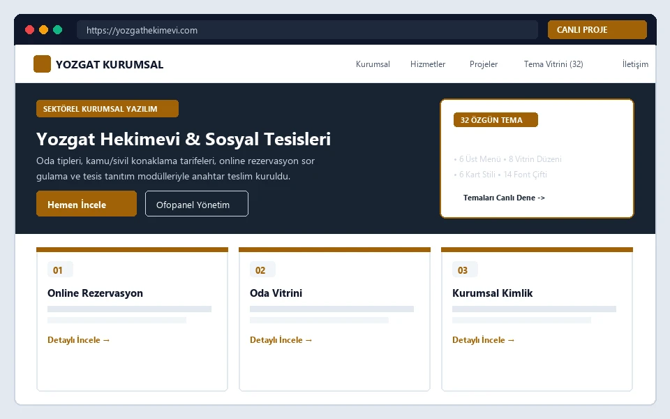 Yozgat Hekimevi & Sosyal Tesisleri